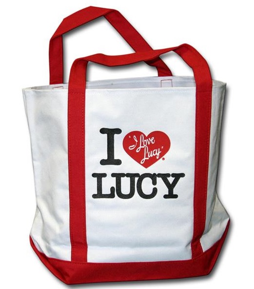 i love lucy tote bag