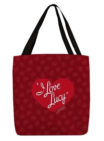 i love lucy tote bag