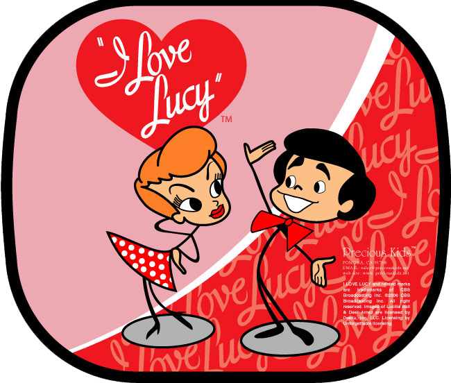 I Love Lucy Car Accessories