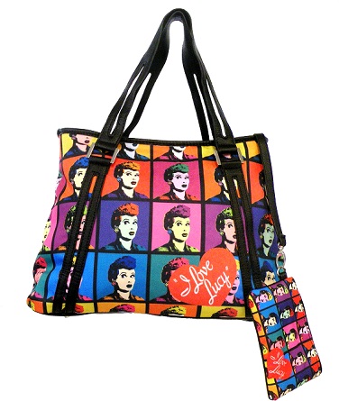 Details about   I Love Lucy "Lace Of Friendship" Double Sided Tote Bag 4 sizes 