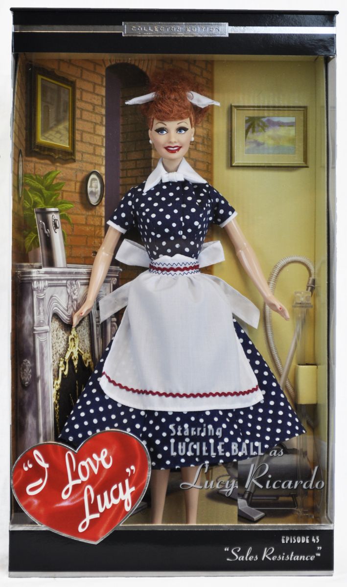 i love lucy barbie doll