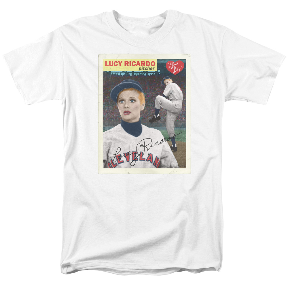 dis blotte opføre sig I Love Lucy Ricardo Baseball Pitcher T-Shirt | Lucystore.com