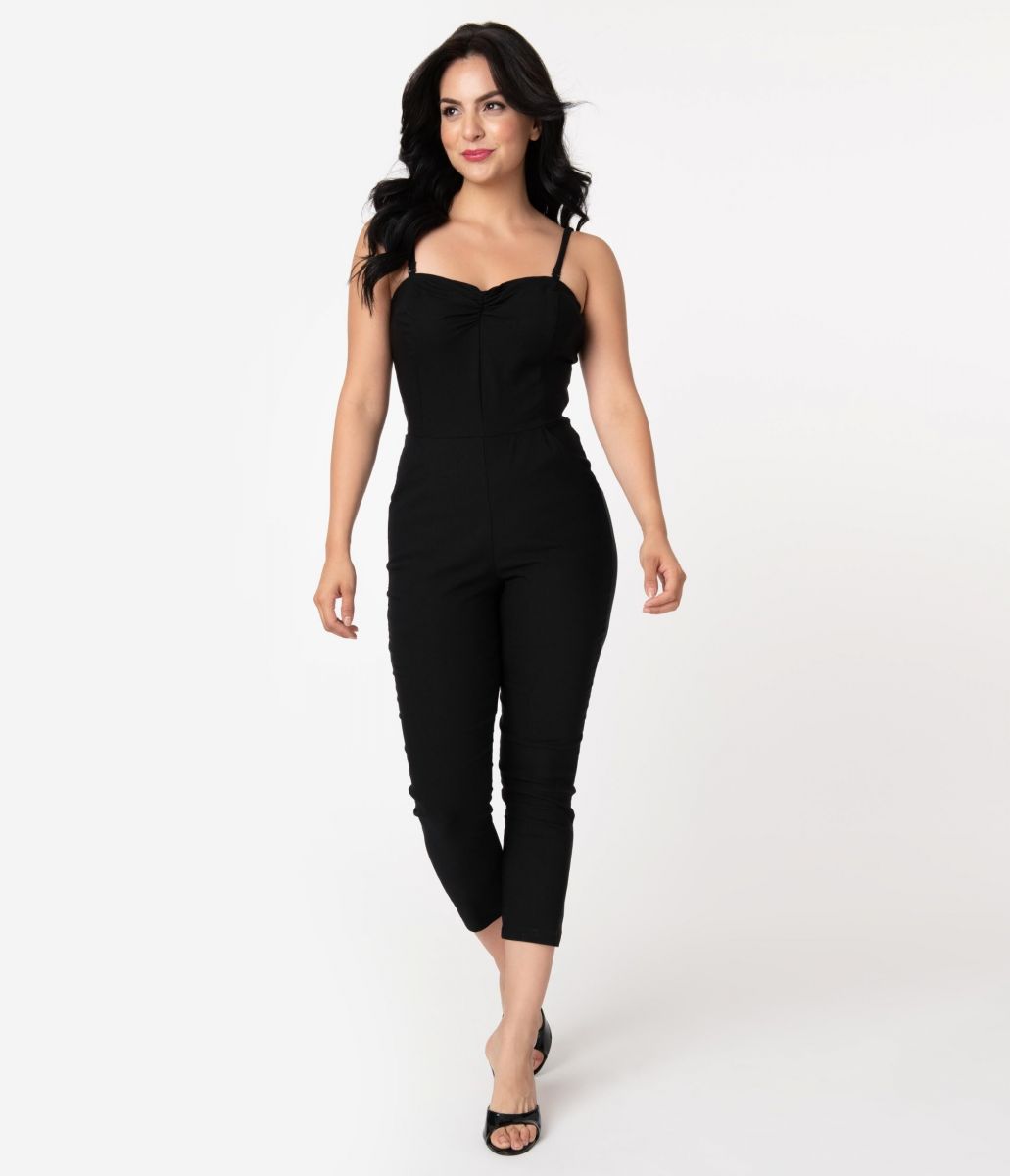 I Love Lucy Black Starlet Jumpsuit | LucyStore.com