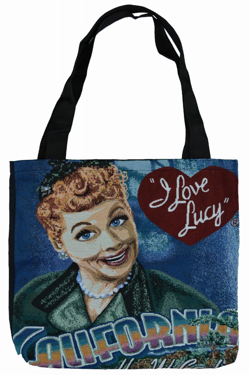 i love lucy tote bag